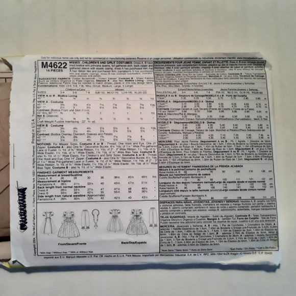 Bundle 2/5$, 5/10$, 10/15$ SEWING PATTERN NEW - Picture 4 of 4